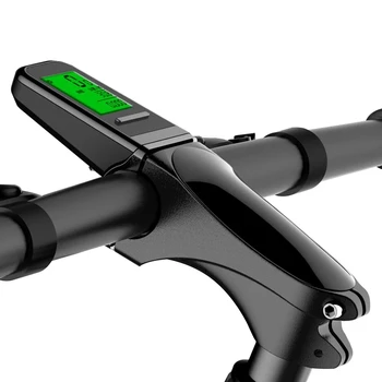 2020 Популярный велокомпьютер Велоспорт MTB Дорожный велосипед Спидометр со стержнем USB Беспроводной секундомер для езды на велосипеде английский язык