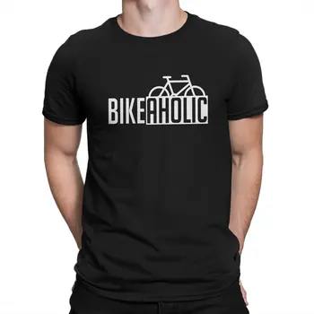 Специальная футболка Bikeaholic MTB Leisure Из Полиэстера, Новейшая футболка Для Мужчин и Женщин