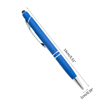 Портативный Цифровой Стилус Металлические Шариковые Ручки Подарочная Ручка Для Письма Деловая Ручка для Подписи идеально подходит для Офиса Учителя St Y3NC