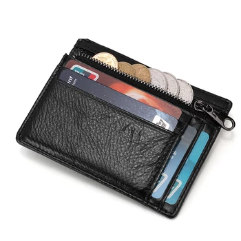 Хит продаж, Кожаный бумажник, Ретро Мужской короткий кошелек, RFID-карта, чехол из воловьей кожи, Мужской кожаный бумажник Masculina, зубцы для бумажников
