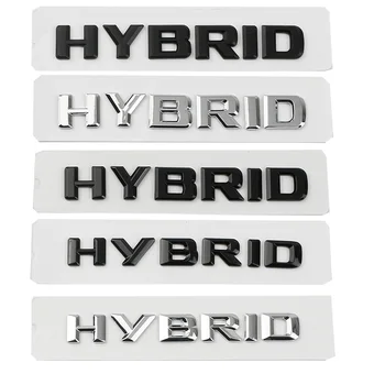Автомобиль 3D Гибридное Крыло Багажник Буквы Логотип Значок Эмблема Наклейки Наклейка Для Mercedes Benz S400 E350 GLE450 W211 W212 W163 W221 W222