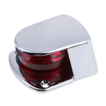 Навигационный фонарь на носу лодки MagiDeal, двухцветный красный сигнальный фонарь для плавучей лодки-шлюпки