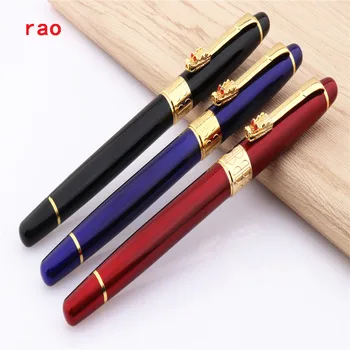 Металлическая чернильная ручка Oriental dragon класса люкс 7053, перьевая ручка для студентов, школьных финансов, бизнеса, офиса