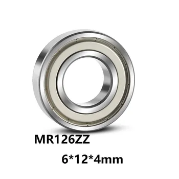 3 шт./лот MR126ZZ Радиальные шарикоподшипники MR126ZZ MR126-ZZ 6*12*4 мм 6*12*4 Материал подшипника стальной