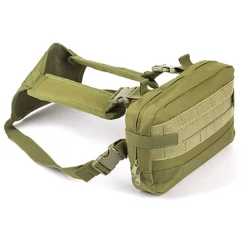 Новая охотничья сумка Molle, тактический армейский держатель для телефона, нагрудная сумка, Кобура для пистолета, водонепроницаемый открытый жилет EDC, сумка Mochila