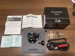 Новая электрическая катушка Daiwa Seaborg Ltd 300j-l со скидкой (левая ручка) с английским дисплеем