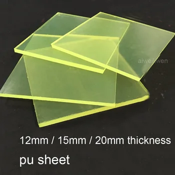 12 мм 15 мм 20 мм Полиуретановая пластина, полиуретановая панель, полиуретановый лист, клеевая доска оптимальной силы, эластичный резиновый лист, пластина Oi, виброгаситель