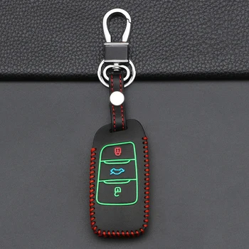 Светящийся чехол для ключей для Changan CS35 CS85 COUPE CS95 CS75 Plus 2019 2020 3 Кнопки дистанционного управления Автоаксессуарами Защитный