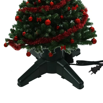 Универсальная подставка для рождественской елки с электрическим вращающимся основанием 85AC, предназначенная для тяжелых условий эксплуатации, электрическая