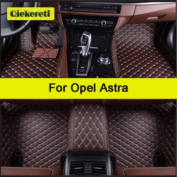 Автомобильные коврики QIEKERETI для Opel Astra H J G Аксессуары для ног, ковры