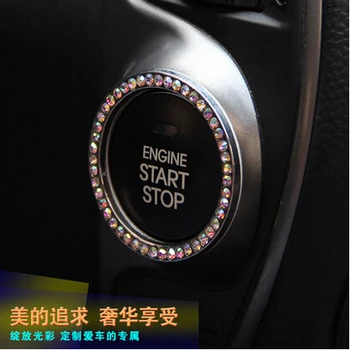 Автомобильный стайлинг Кнопка Start Stop Брелок Для Ключей Зажигания Lexus ES250 RX350 330 ES240 GS460 CT200H CT DS LX LS IS ES RX GS Серии GX