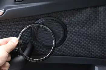 Накладка На Кольцо Дверного Динамика из АБС-пластика По Кругу Для BMW X1 F48 2016/19 2 серии Gran Tourer F45 F46 2015-18 Для BMW X2 F47