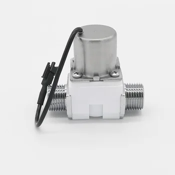 Электрический двухстабильный водяной клапан 4,5 В постоянного тока G1/2 дюйма с интеллектуальным датчиком импульсов, электромагнитный клапан крана для подачи жидкости