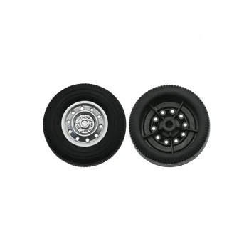 8шт резиновых колесных шин для WPL D12 Mini 1/16 RC Drift Truck Автомобильные Запчасти Аксессуары