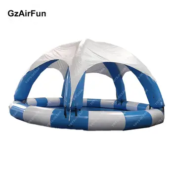 Новый дизайн, надувная палатка-паук с детским бассейном