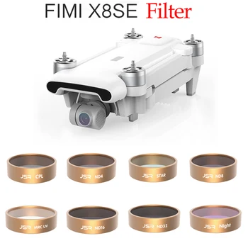 Набор фильтров Для объектива FIMI X8 SE 2022/2020 UV CPL ND4 8 16 32 Star Night Filter Комплект Фильтров Для Камеры Дрона FIMI X8SE Аксессуары