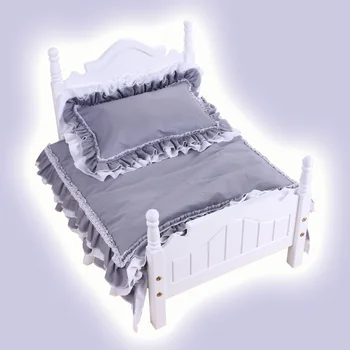 Гнездо для дивана-кровати Pet Luxury Princess Cozy Bed - Подушка для дивана-кровати для домашних животных Принадлежности для питомника Nest Съемный Моющийся Серый