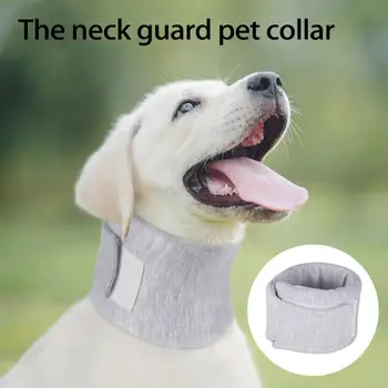Ошейник-шарф для домашних животных, Регулируемая крепежная лента, защита от облизывания EVA, Послеоперационное заживление ран, Защитный ошейник для домашних животных