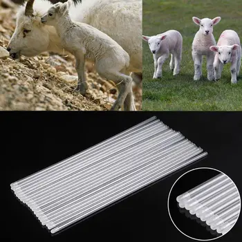 20ШТ одноразовых трубок для искусственного оплодотворения домашних собак пластиковые трубы для собак-овец оборудование для семеноводства спермы инструменты