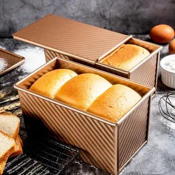 Форма для торта высокой твердости, форма для золотистого хлеба С антипригарным покрытием, форма для тостов прямоугольной формы