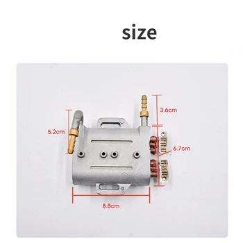 Нагревательный элемент для очистки паром стержневой сердечник для машины для запотевания дыма нагревательная трубка 220 В 3050 Вт
