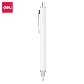 Deli S376 Высококачественный цельнометаллический механический карандаш 0,5 круга для профессионального рисования и письма Школьные принадлежности