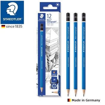12 шт. /лот Германия STAEDTLER 100 Синий стержень для рисования эскизным карандашом Художественные принадлежности для рисования