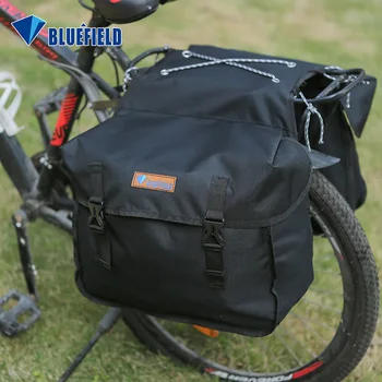Велосипедная сумка, Водонепроницаемая Велосипедная задняя стойка, 20-литровая Боковая сумка большой емкости, Велосипедный MTB Багажник, Багажные сумки