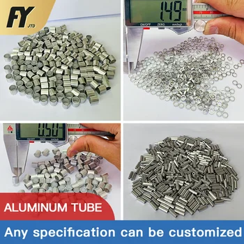 Алюминиевая трубка нестандартного размера любой длины позволяет отрезать трубку диаметром от 1 мм до 100 мм OD