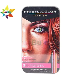 цветной карандаш Prismacolor Premier 24 цвета кожи, мягкие стержни, Многоцветный, PC1080 PC946 PC939 PC927, PC1077 PC938 PC1092 PC1084 Белый
