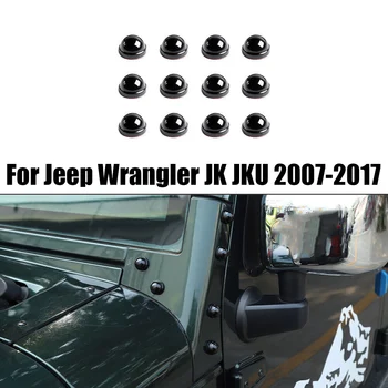 Защитная крышка винта передней стойки Прямая замена внешней передней правой ABS для Jeep Wrangler JK JKU 2007-2017