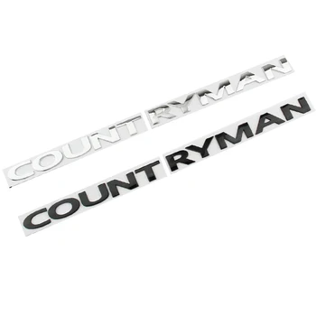 Автомобиль 3D Металлическая Дверь Багажника Буквы Слова Логотип Эмблема Значок Наклейки Наклейка Для Mini Countryman Cooper S F60 R50 R55 R60 R56 R59