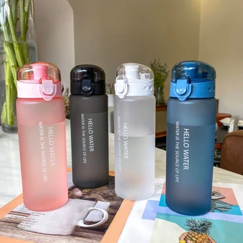 пластиковая бутылка для воды объемом 780 мл, портативная спортивная чашка для чая, кофе, кухонные инструменты, бутылка для воды для школы, прозрачная