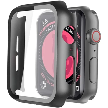 Защитная Пленка из закаленного Стекла Для Apple Watch 6 5 4 3 2 44 мм 40 мм 42 мм 38 мм iwatch Защитная Пленка Protection Screenprotector