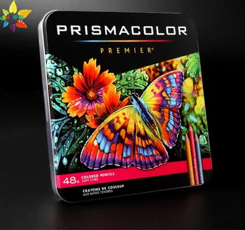 Цветные карандаши Sanford Prismacolor Premier, лот 48, разноцветные